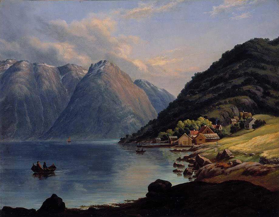 1810-Johan Ludvig Losting - Fiordi